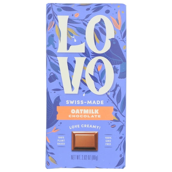 Lovo - Bar Chocolate Oatmilk - 2.82 Oz, Case of 12