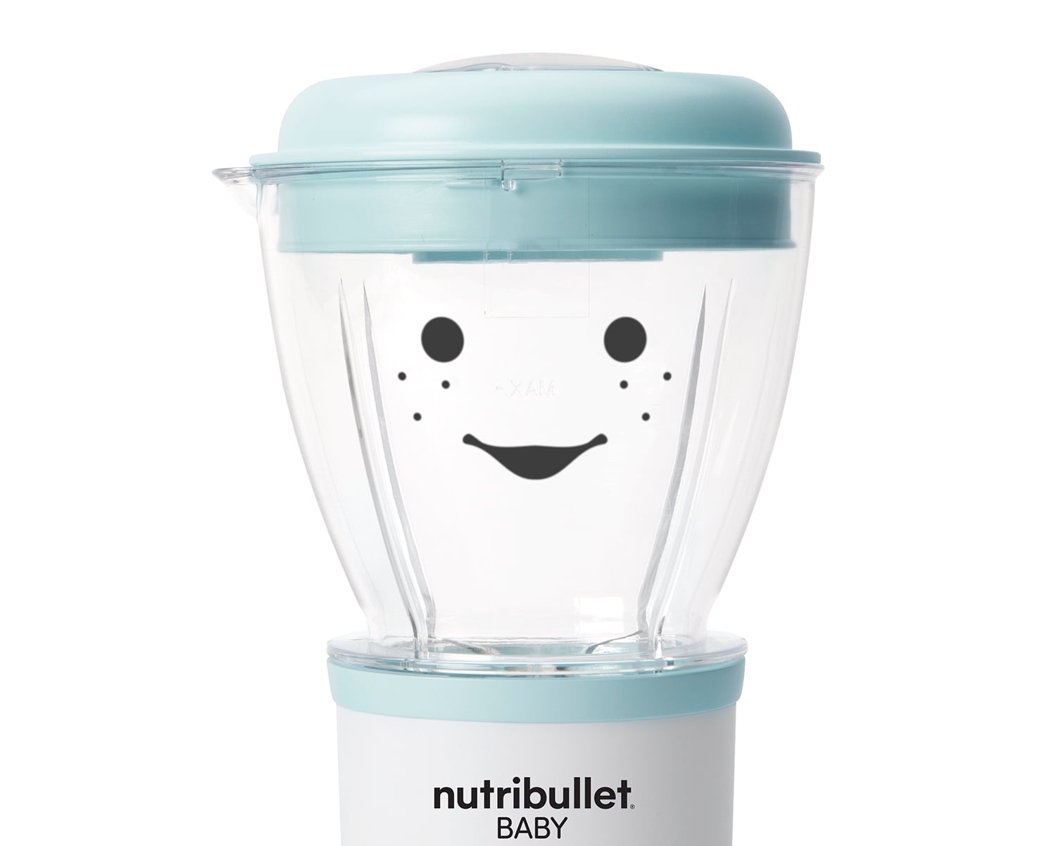 Mash in a flash: How cute is NutriBullet's smiley baby blender?