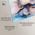 thumbnail image 4 of Blush Pink Whimsy 2 Panel Set Acrylic Print Floral Wall Art by Art Remedy, Ready to Hang, 12 x 12, 4 of 6