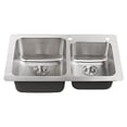 thumbnail image 3 of American Standard 18cr.332232c.075 Montvale Double Bowl Kitchen Sink, Stainless Steel, 3 of 6