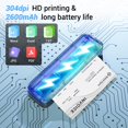 thumbnail image 4 of Impresora portátil Phomemo M833 Upgrade Bluetooth sin tinta, 4 of 8