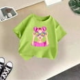 thumbnail image 2 of XEGLSBU Girls T Shirts Size 14-16 Southern Kid Girls Cute Print Graphic Round Neck Short Sleeve Tee Summer Casual T Shirt Light Green Size 11-12 Years, 2 of 4