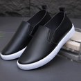 thumbnail image 4 of Yungyresw Women Flat Shoes Solid Color Closed Toe Slip on Fashion Casual Shoes Outdoor Comfortable Low Cut Hike Footwear Black 39, 4 of 5