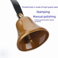 thumbnail image 3 of White Metal Small Copper Bell for Dogs - Premium Cross-Border Pet Training Door Bell, Effective & Durable Dog Behavior Training Tool, Clear Ringing Sound, Easy Collar Attachment, In-Stock Fast, 3 of 6