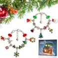 thumbnail image 1 of CNKOO Christmas Advent Calendar Bracelets for Girls 24 Days Xmas Countdown Calendar DIY Jewelry Making Kit Xmas Gift, 1 of 5