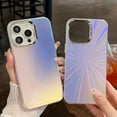 thumbnail image 6 of Plating Case for iPhone 13 Pro Max, Electroplated Laser Pattern Frosted Mobile Phone Case, Slim Protective Shockproof Scratch Resistant TPU Bumper Phone Cover for iPhone 13 Pro Max, Pattern-C, 6 of 8