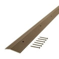 thumbnail image 5 of M-D Building Products 43373 2 In. X 72 In. Spice Aluminum Carpet Trim w/ Screw Nails, 5 of 8