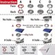 thumbnail image 4 of 200 Sets Press Studs Kit, Tool 9.5 Mm, Metal Button, Press Buttons, With 10 Urs For 's Clothing Sewing Crafts, 4 of 4