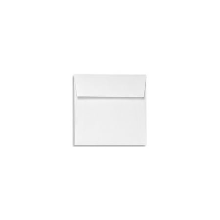 UPC: 0848614199983 | LUX 5 x 5 Square Envelopes 2 11/16 x 3 11/16 White Linen 8505-WLI-50