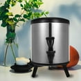 thumbnail image 4 of ETHZZLE Distributeur de Boissons Isolé Grande Capacité en Acier Inoxydable pour Usage Commercial, 4 of 8