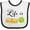 White and Black, variant on Inktastic Life is Sublime- Cute Food Pun Boys or Girls Baby Bib