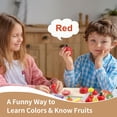 thumbnail image 4 of Juego de comida WHOHOLL de madera para niños con cesta de 2 pulgadas en forma de Y, 4 of 7
