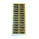 thumbnail image 3 of Etiquetas para apilar pesas. Etiquetas universales para pesas. Calcomanías para artículos deportivos, culturismo y entrenamiento de fuerza. 25 kg Negro Amarillo, 3 of 8