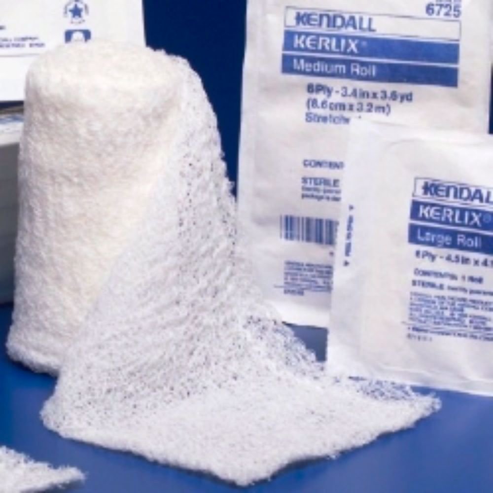 COVIDIEN Conforming Dressing Kerlix Gauze 6Ply 3 4/10" X 3 6/10 Yard Roll (6725, Sold Per