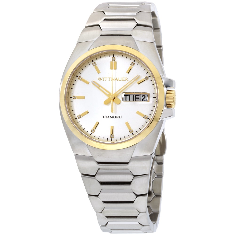 Wittnauer - Wittnauer Brody Silver Dial Stainless Steel Men's Watch ...
