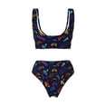 thumbnail image 6 of Rocae Games for Bikini Set for Women Two Piece Sexy High Swimsuits Split Crossover Bikini Small, 6 of 9