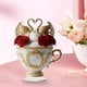 thumbnail image 4 of CaiYueKe Romantic Heart Teacup Acrylic Ornament Decorative Gift for Couples Valentine's Day Anniversary Wedding Home Decor Kitchen Desk Tabletop Decoration Love Present Souvenir Collectible, 4 of 9