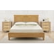thumbnail image 5 of Yeshouse Mesita de noche de ratán, estilo bohemio, con 3 cajones, estante de almacenamiento y luz, patas de madera resistentes para dormitorio, sala de estar y estilo rústico, 5 of 7