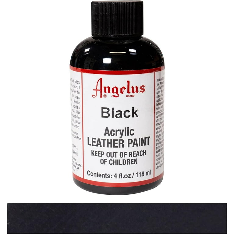 Angelus Leather Paint Black