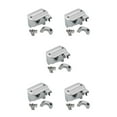 thumbnail image 3 of Decodeary Silver Brake Fluid Master Cylinder Cover Silver Cover Brake Pump Cover Brake 5Set, 3 of 6
