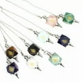 thumbnail image 4 of Natural Chakra Pendulums Runes Crystal Quartz Pendant Hammer Reiki Yoga Amulet, 4 of 8