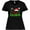 AB-Black, variant on Inktastic Gigi Claus with Christmas Santa Hat and Snowflakes Women's Plus Size T-Shirt