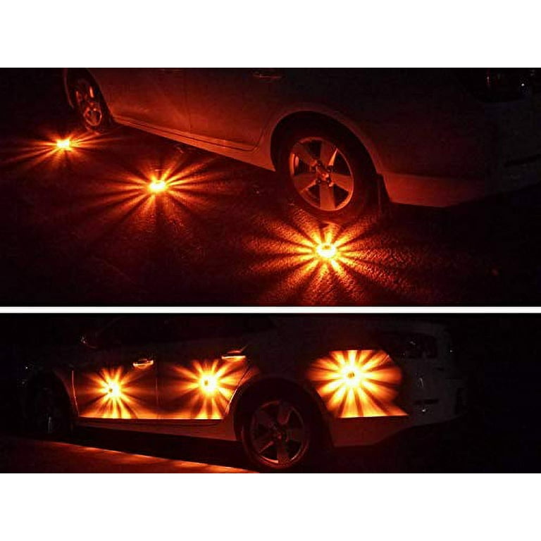 Tobfit LED Road Flares Emergency Lights - 6 Pack