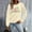 Light Yellow, variant on Sweatshirt for Women Long Sleeve Sweatshirt Womens Pullover Light Yellow Sweatshirts Womens Fall Clothing Trendy Clothes L