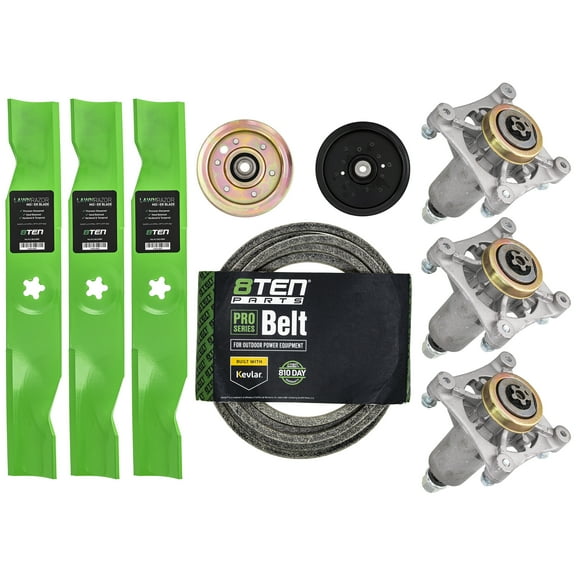 8TEN Blade Spindle Belt Idler Kit for Husqvarna 48 inch YTH2348 MK1005130