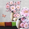 thumbnail image 2 of Naiyafly 3D Simulation Rose Flower Sticker DIY Floral Simulation Vase Wall Sticker Home Background Decoration Self-adhesive Wall Decal, 2 of 6