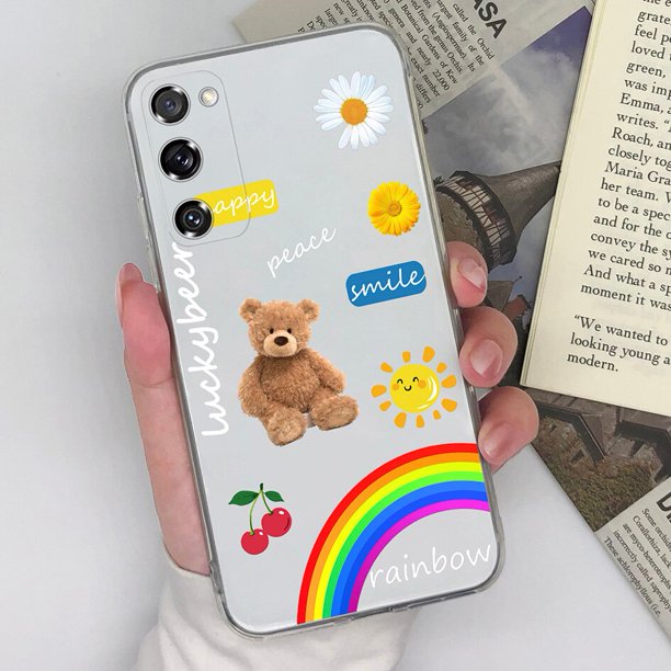 Fundas de moda para Samsung Galaxy S20 FE S20FE, fundas de teléfono con cubierta de TPU suave transparente para SamsungS20 Lite Galaxy ys20lite S 20 FE Lite Fivean unisex