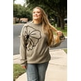 thumbnail image 1 of FOLUNSI Bold Floral High Neck Sweater - Plus Size, Style Statement, 1 of 8