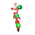 thumbnail image 2 of Inflable navideño de Papá trepador para decoración de patio con luz incorporada de 94,49'' de para puerta de entrada, vacaciones de, 2 of 8