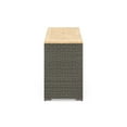 thumbnail image 4 of Homestyles Boca Raton Rattan Outdoor Sofa Table in Brown, 4 of 4