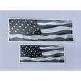 thumbnail image 3 of Chevy Tahoe Black American Flag Grille Gate Bowtie Emblem Decals 2021-2026, 3 of 3