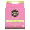 Cutex Nourishing Care Powerful Nail Polish Remover Pads, Swipe and Go