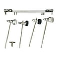 thumbnail image 2 of Varilla de de tambor de latón Accesorio de instrumento de percusión de enlace de enlace de pedal de tambor multipropósito con varilla de eje shamjiam Varilla de conexión del pedal del tambor, 2 of 9