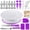 Purple-71, variant on 71pc Blue Cake Decorating Bakeware Kit