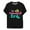 Black, variant on shqvo Toddler Shirts Girls 3t 100th Day Of School Graphic Short Sleeve T-Shirt School Spirit Children's Fashion Holidays Tops Toddler Clothes for Girls