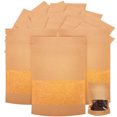 thumbnail image 1 of 100 Pcs Sacs Refermables Anti-Odeur Sacs Hermétiques Sacs de Rangement Alimentaire avec Fenêtre Transparente, 1 of 8
