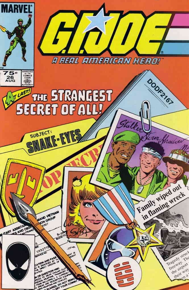 Cover of G.I. Joe, A Real American Hero #26