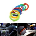 thumbnail image 2 of OHOIOLLA 1Pcs Car Interior Moulding Trim Strip in Green Rubber 11x7.1x0.8in, 2 of 5