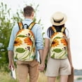 thumbnail image 5 of Yiaed Sunflowers And Butterflies Print Backpack, Premium Laptop Backpack, Travel Backpack for Women, Lightweight Backpacks, Comfortable Back Pack-Small, 5 of 7