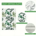 thumbnail image 4 of Eveokoki 2 Pcs Kitchen Towels 16 x 24 Inch Floral Dish Hand Towels Eucalyptus Leaves Branch Tea Towel Absorbent Dish Cloth for Kitchen Bathroom Party Home Decor, 4 of 5