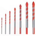thumbnail image 1 of Multi-Purpose Drill Bit Set for Ceramic Tile, Concrete, and Glass Drilling (7 Pieces), 1 of 5