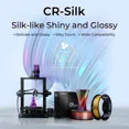 thumbnail image 2 of Creality Official 3D Printer Filament 2 Packs 1.75mm Silk PLA Filament Pro, Smooth and High Gloss Silk PLA Dimensional Accuracy ±0.03mm for All Fused Deposition Modeling Printers, 2 of 9