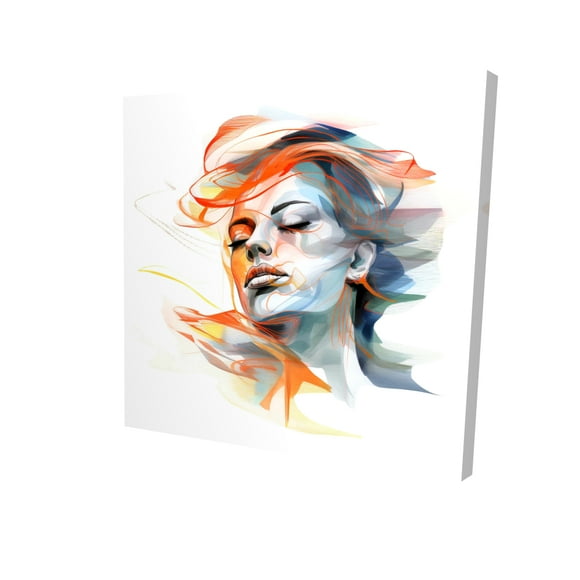 Beauty waves - 36"x36" canvas - Print on demand