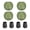 Green-13MM, variant on 4lots Portables Folded Stool Cover Light weight Picnics Chairs Camp Stool Cover for Garden Furniture and Patios Chairs