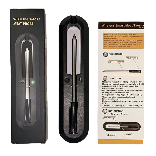 stanreset Bluetooth Meat Thermometer Compatible With Android And Easy To Digital Meat Thermometer Accurate