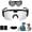 Transparent to black, variant on 4K HD Video Camera Baseball Glasses—2026 Upgrade Smart Video POV Sports Glasses, Recording Action Softball Sunglasses with Memory Cameras for Men Women (1pc-Dazzling A)